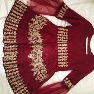 Pakistani/Indian Wedding Dress Sharara Lehnga Custom Wedding dress